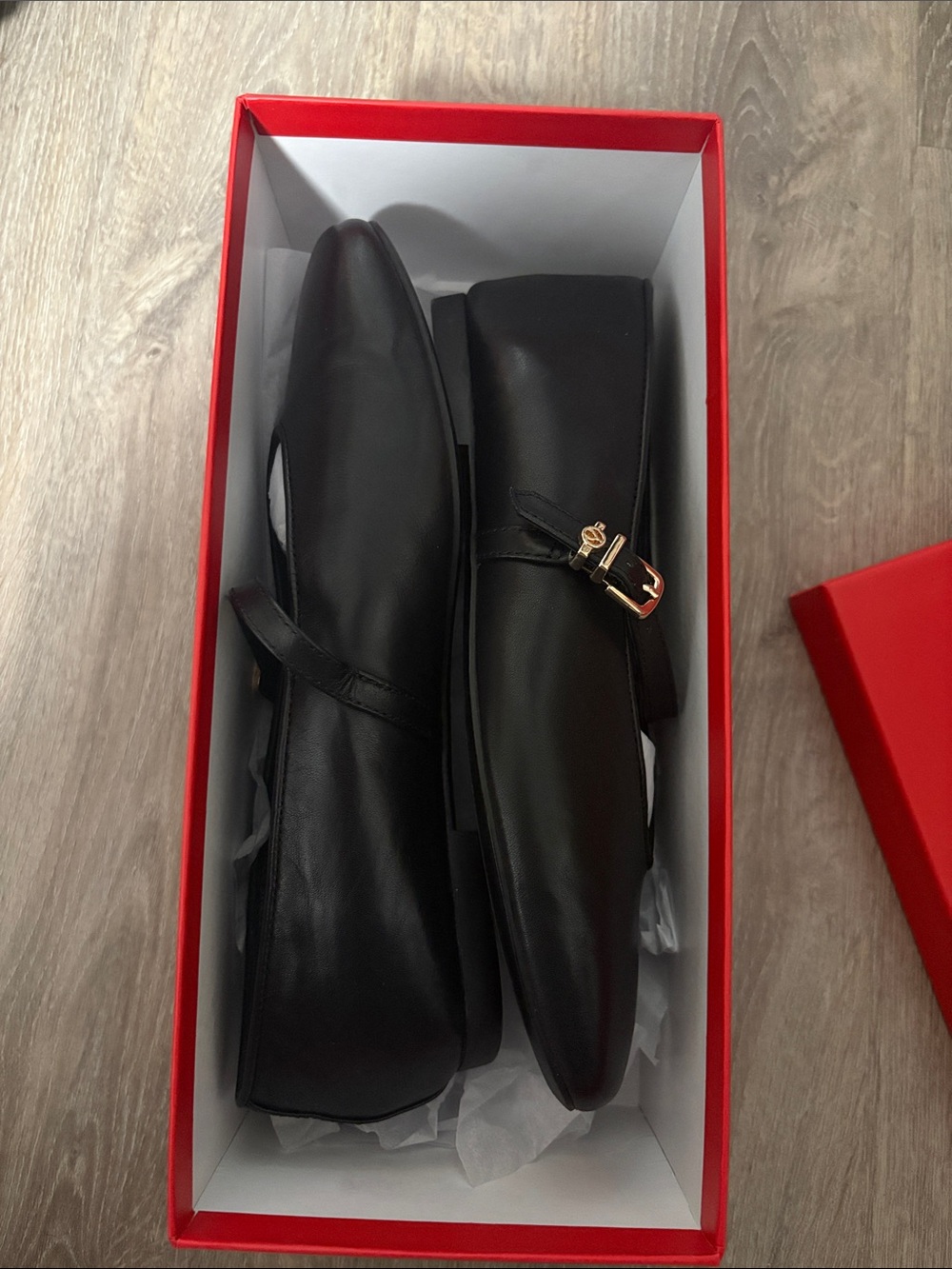 Wishbone Billie Mary Jane Black Flats size 8